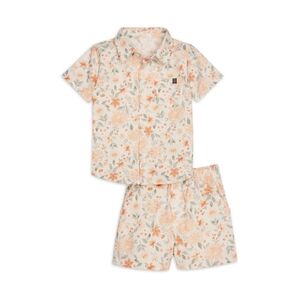 💖👨👩👦Modern Moments by Gerber Toddler Boy Woven Shirt and Short Set
